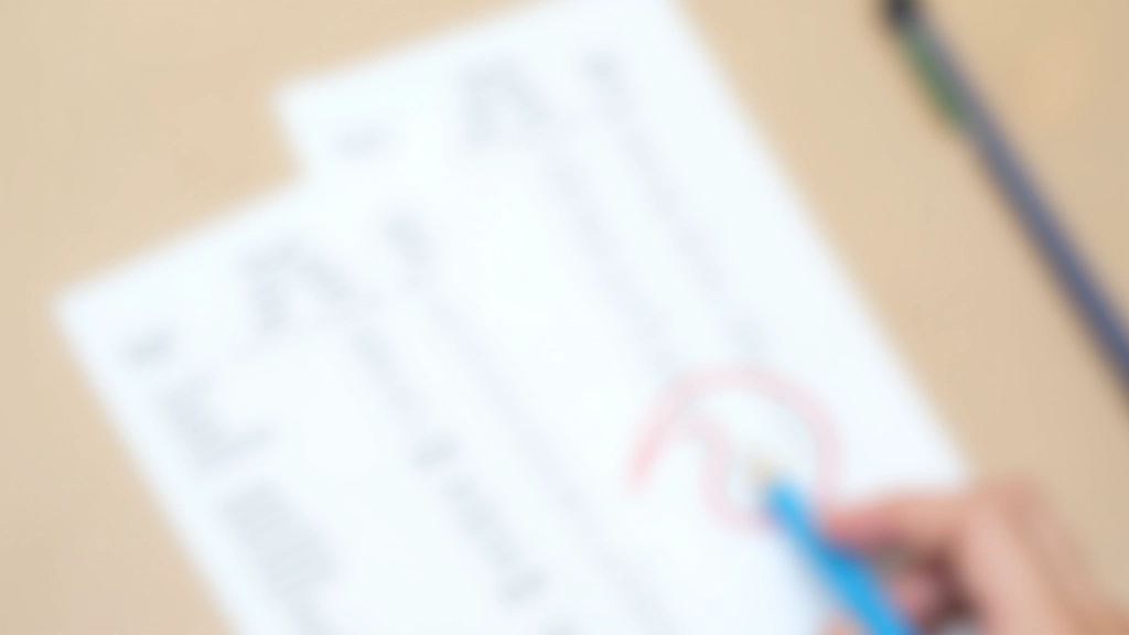 Einkaufszettel und Kassenbons mit Preisen und Markierungen auf hellem Untergrund